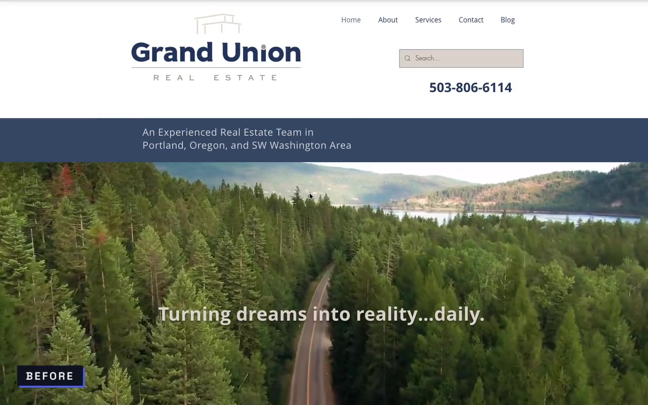 The site Grand Union had before the rebuild.