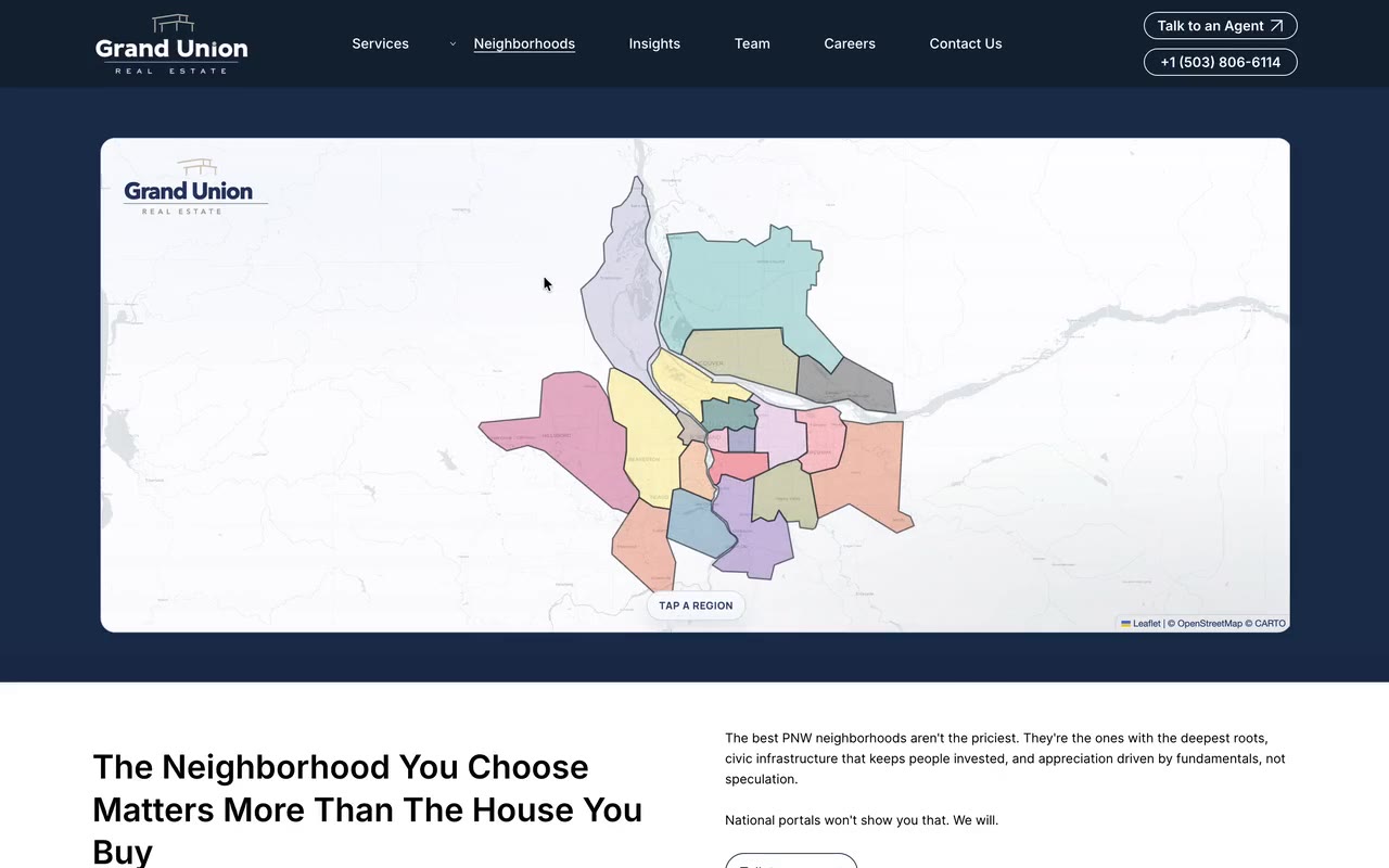 The neighborhood index.